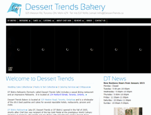 Tablet Screenshot of desserttrends.ca